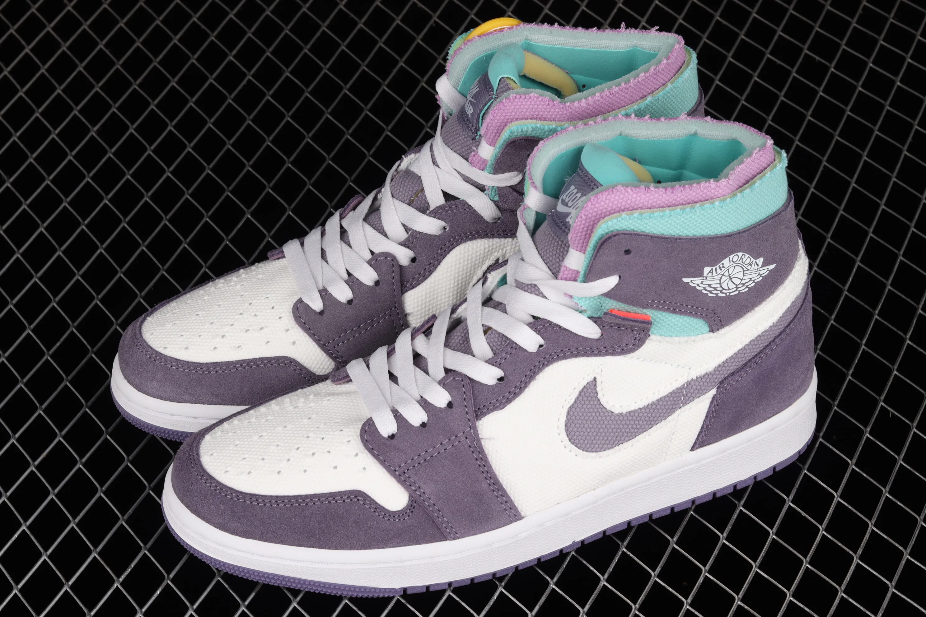 All categories Air Jordan Jordan series basketball shoes Air Jordan 1 High G version Air Jordan 1 Zoom CMFT "Tropical Twist" AJ1 Joe 1 Taro Purple CT0978-150